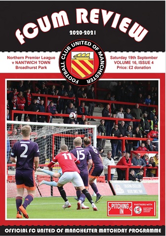 Nantwich Town - Where to get your Match Programme